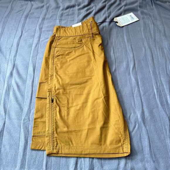 PraNa NEW NWT Mens 30 Double Peak Shorts Bronze Hiking Outdoors Camp - Picture 4 of 9